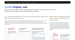 Desktop Screenshot of contohprogram.com