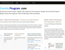 Tablet Screenshot of contohprogram.com